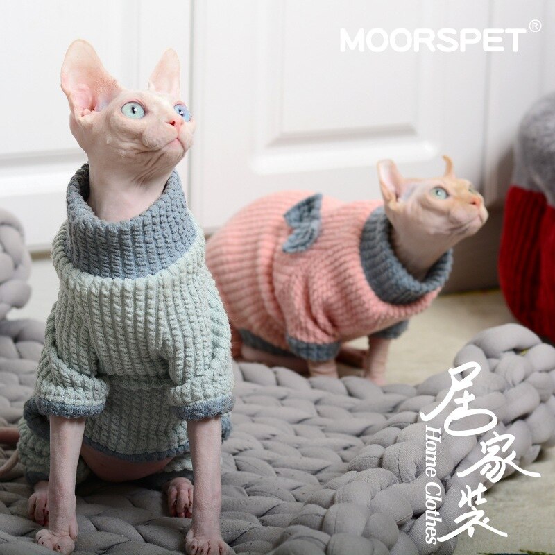 Haustier Winter Warme Kleidung Katze zur Seite fahren Weiche Kleidung Hund Mantel Weste T-Shirt Für Kleine Große Haustiere Elastische Mit Bowknot Kätzchen kostüm