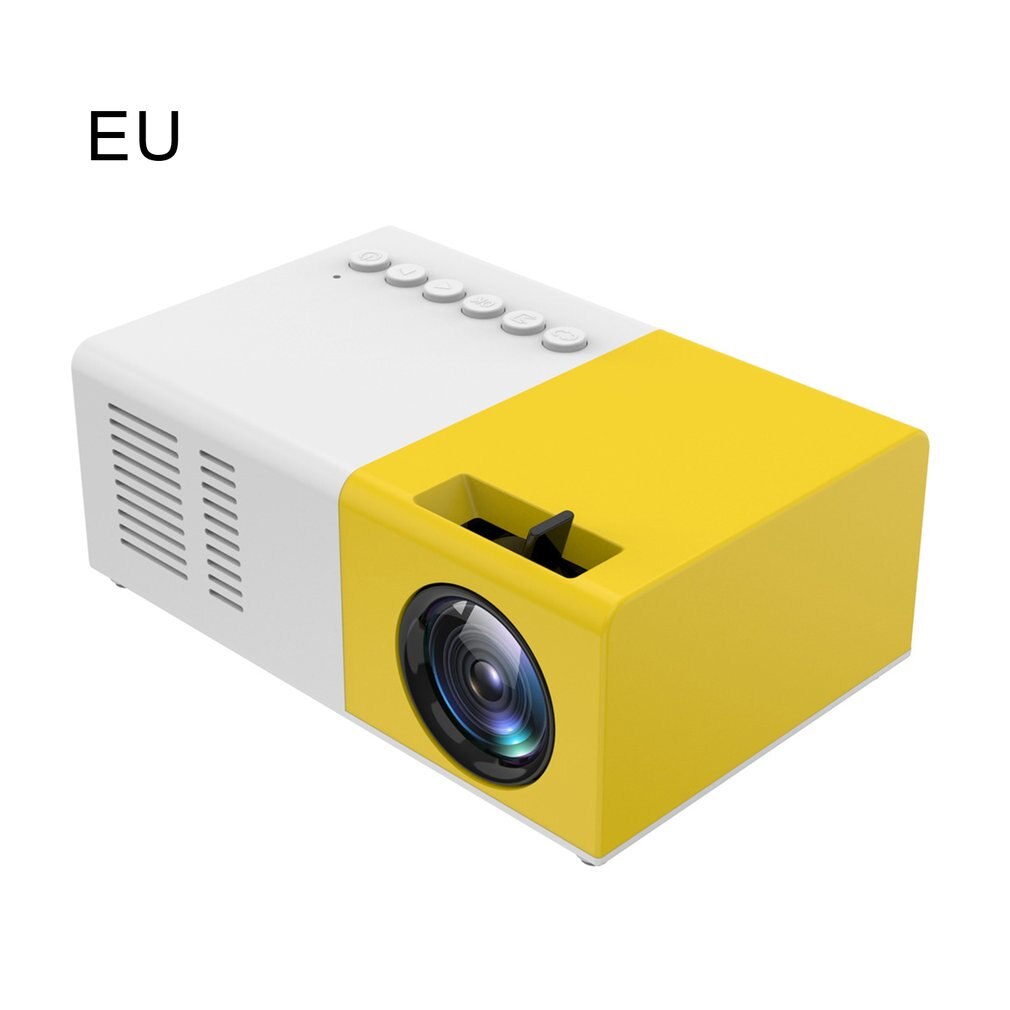 J9 Tragbare Mini Projektor HD 1080P Mini LED Projektor Heimkino AV USB SD TF Karte USB Tragbare Tasche beamer PK YG300
