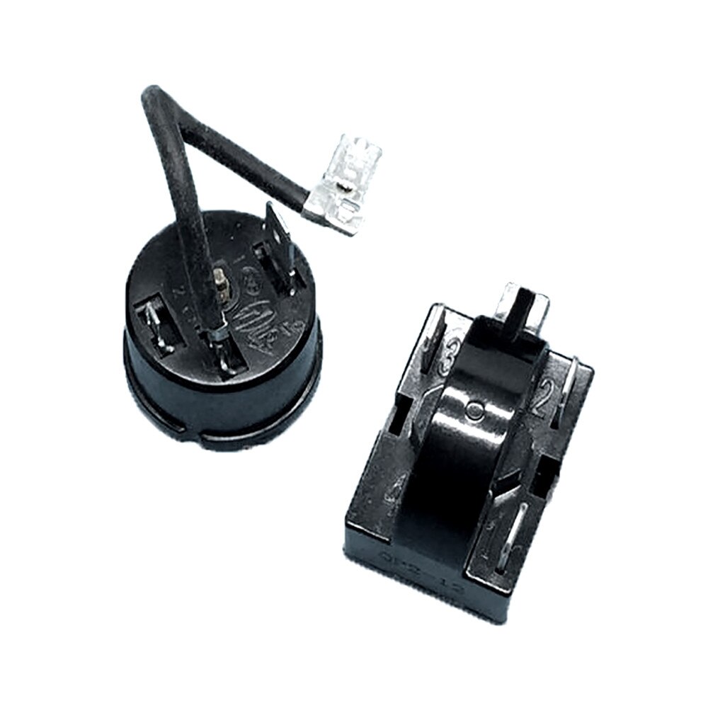 Kühlschrank PTC Anlasser Relais 12 Ohm 3Stift &Ampere; Kompressor Überlast Schutz für Kühlschränke Kühlschränke Kühler Teile