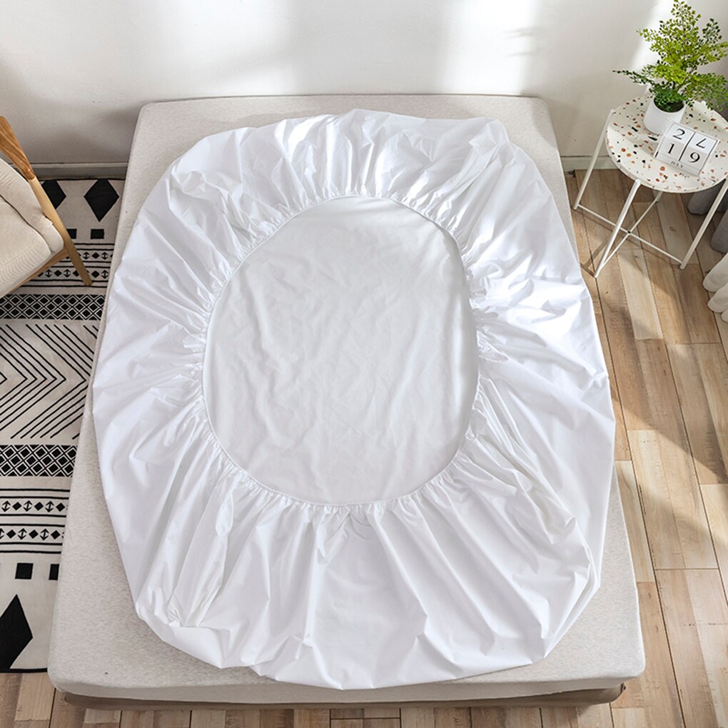 Feiqiong Reine Farbe Bett Matratze Abdeckung Wasserdichte Matratze Schutz Pad Ausgestattet Blatt Elastischen Bett Leinen Hohe Bewertung Ausgestattet Blatt