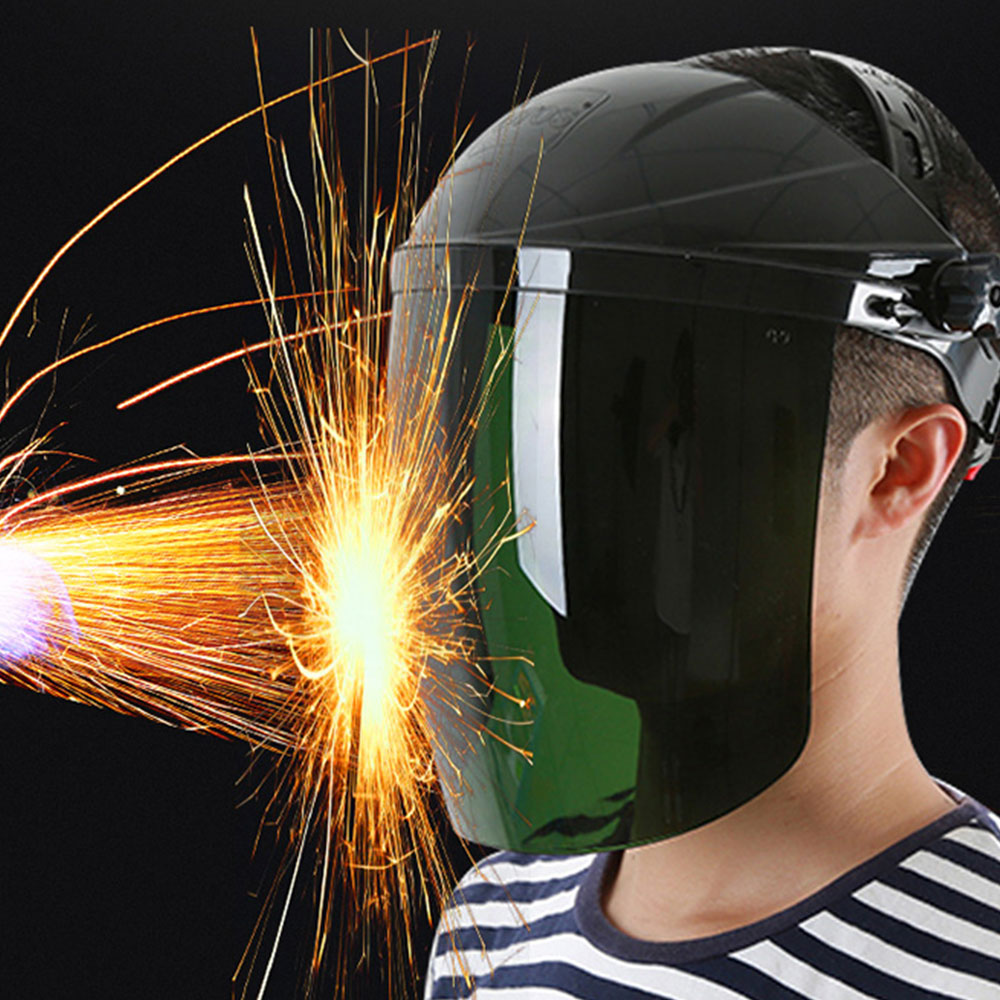 Sicherheit Verdunkelung Schweißen Helm Bequem Anti-Blendung Schweißen Sicherheit Schweißen Maske für Haushalt Bogen Mig Schleifen Schweißer