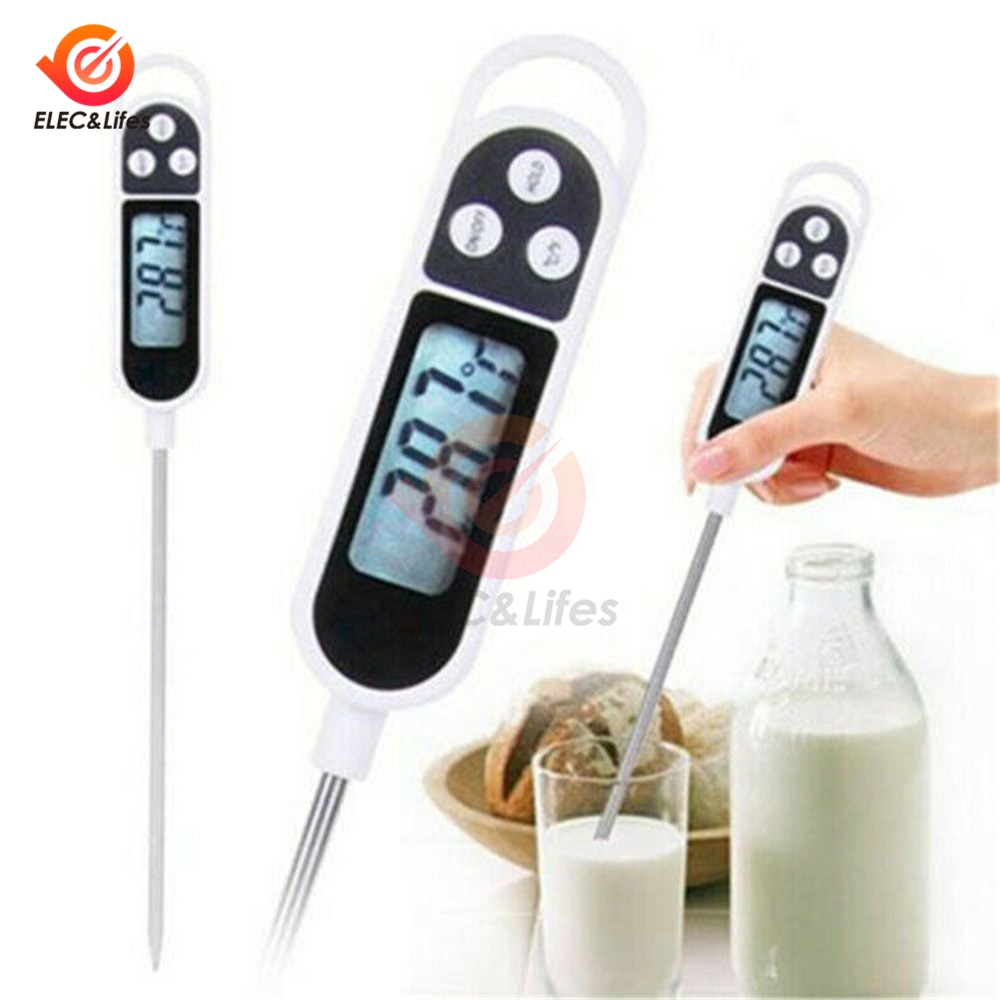 Lebensmittel Thermometer TP300 Digital Küche Thermometer Für Wasser Milch Fleisch Kochen Lebensmittel Sonde BBQ Elektronische Backofen Küche Werkzeuge