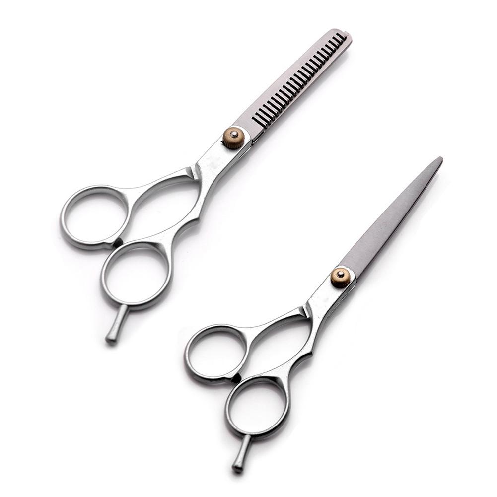 Friseur schere haar Styling werkzeug gerade schere 6 zoll Schneiden & 5,5 inchThinning schere Barbier scheren