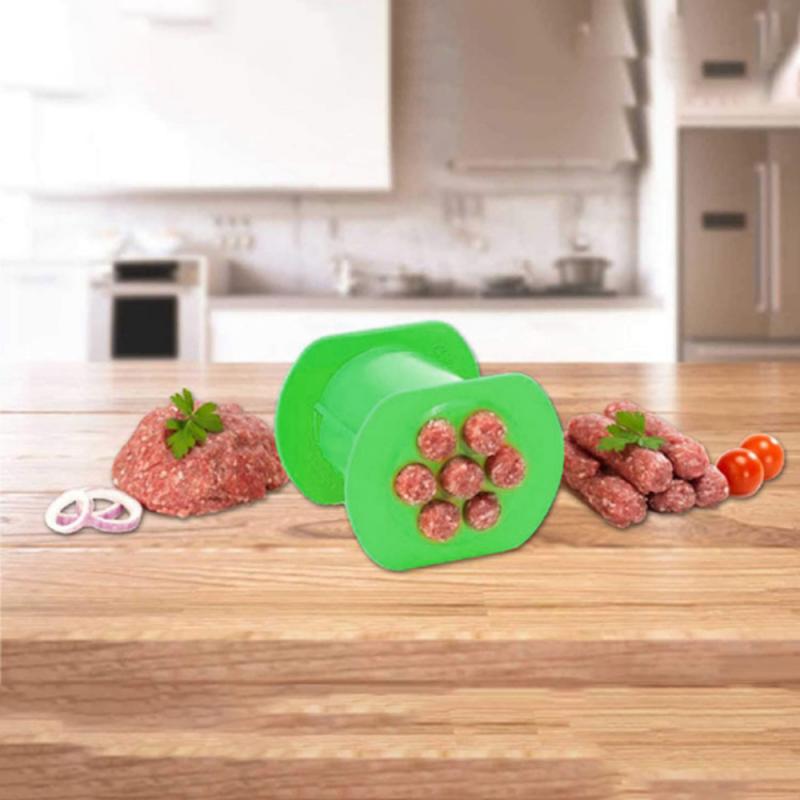 1Stck Einer Presse Cevapcici Hersteller Küche Heißer Hund Burger Fleisch Wurst Handgemachte Gerät Bar Heimat Küche Fleisch Werkzeug Neue