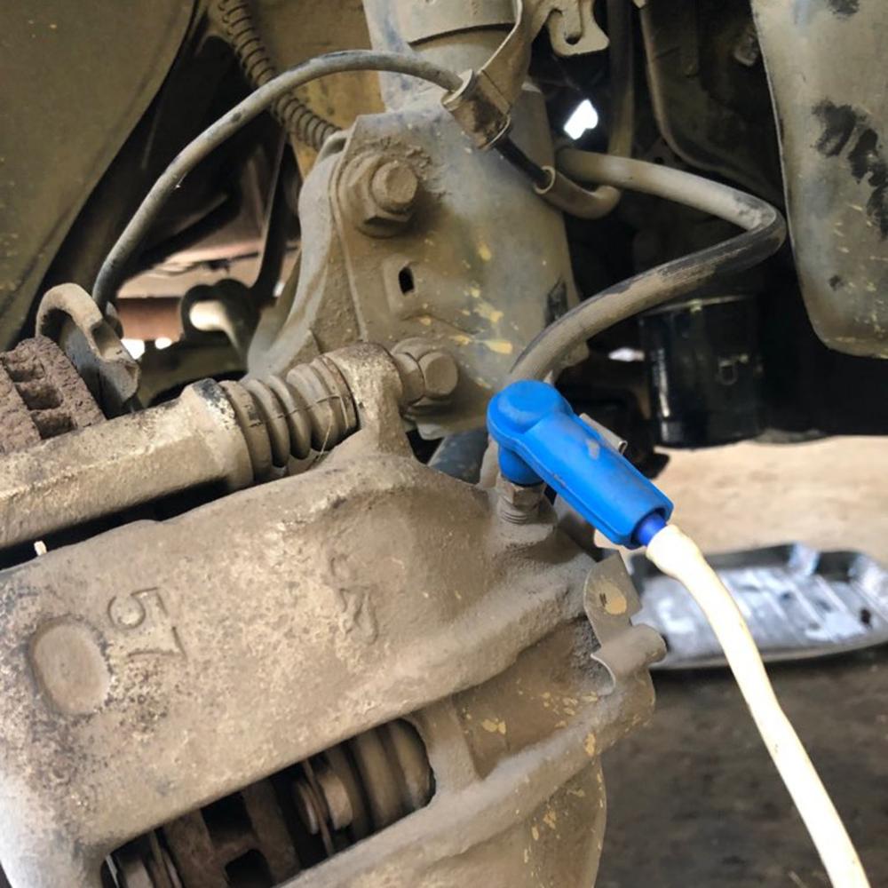 Öl Entlüftungs Austausch Abgelassen Stecker Bremse Öl Wechsler Bremse Öl Austausch Werkzeug Bau Fahrzeuge Gerät Liefert