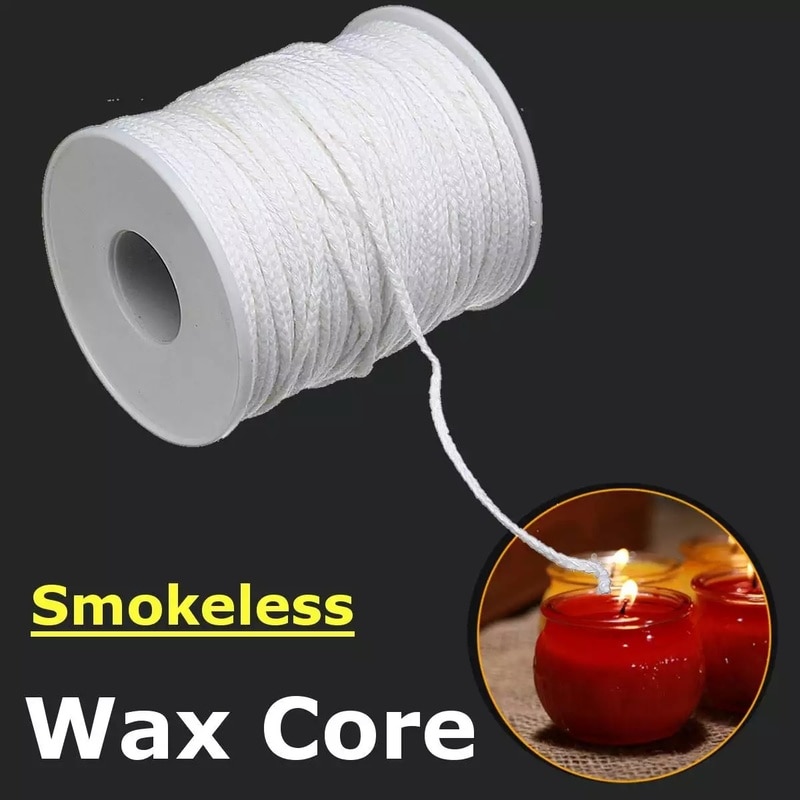 61 M Baumwolle Geflecht Kerze Docht für DIY Öl Lampen Kerzen Lieferungen Machen Handgemachte Dauerhaft Öl Lampen Docht Soja Wachs kerze, Der