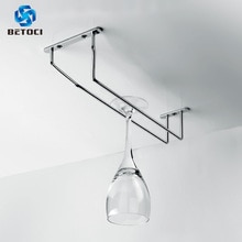 Verchromt wein glas Halfter 1-4Reihen hohes glas wein glas Halfter Trauben wein tasse Halfter champagner glas Halfter Hause wein Gestell