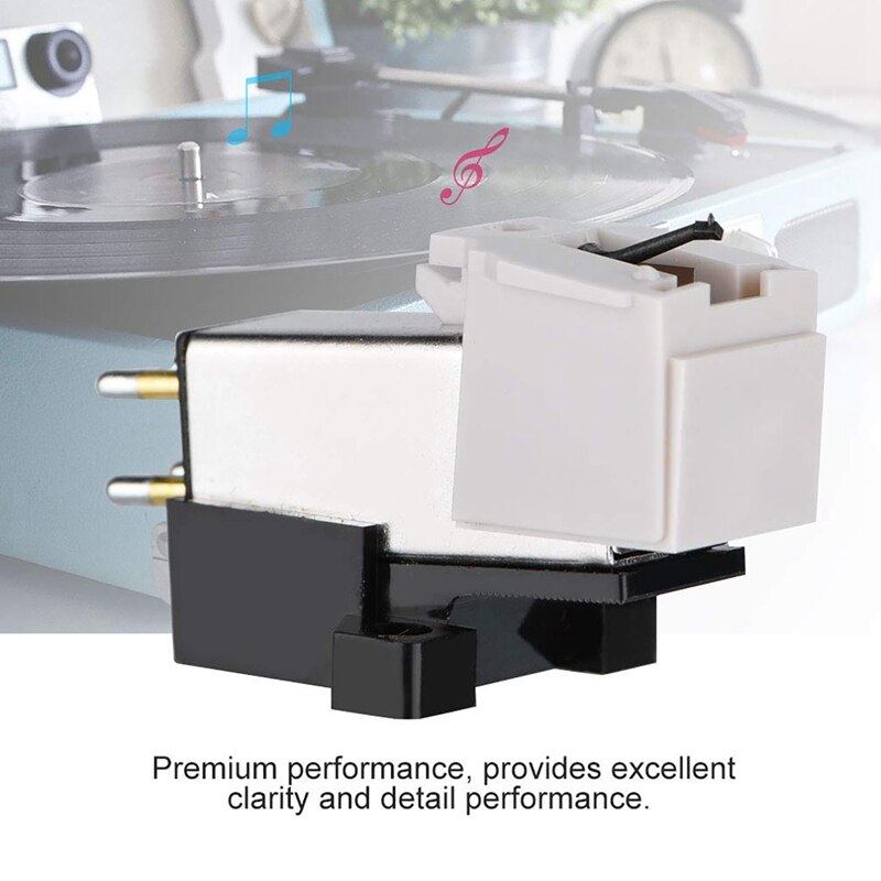 Netic Patrone Stift mit LP Nadel für Plattenspieler Plattenspieler Patrone Stift