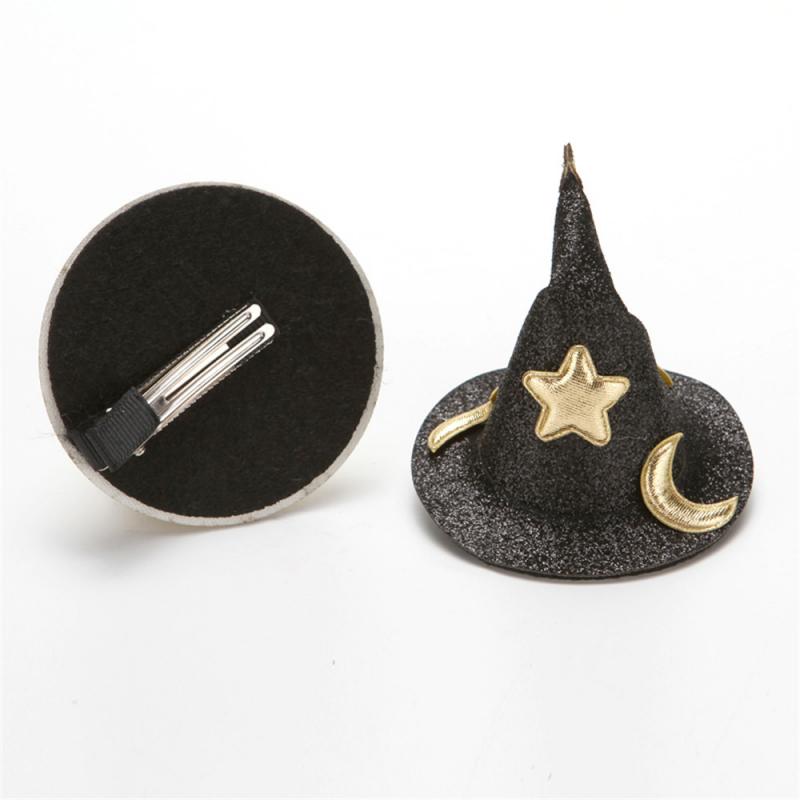 Mini Weihnachten Hüte Clip freundlicher haarnadel Halloween nette Magier Hütte kopfschmuck haarnadel Clip Weihnachten Liefert TSLM1