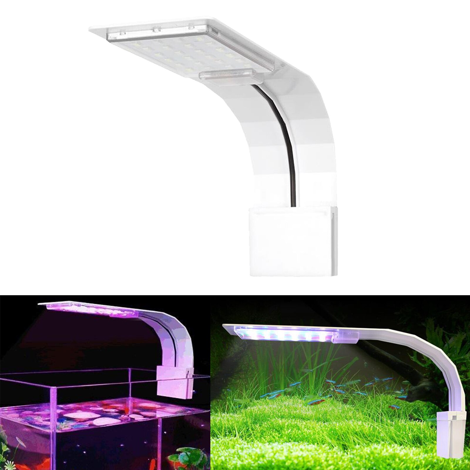 LED Aquarium Licht Volle Spektren Angeln Panzer Licht Multi-Farbe 20l Aquarium Licht Farbwechsel Kleine Schildkröte
