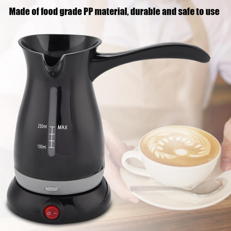 220-240v Automatische Herde Türkei Kaffee Hersteller elektrische Mokka Espresso Latte wasserkocher Cappuccino Milch schaum Kaffee Kochendem topf