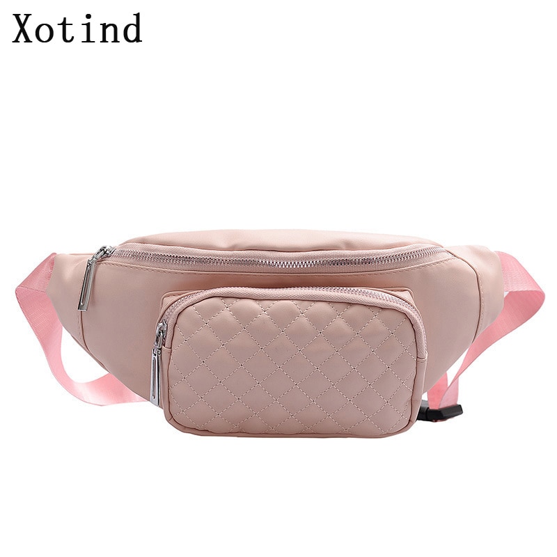 Frauen miserabel Verstellbaren Gürtel Tasche fanny Pack Beutel Hüfte Geldbörse Pu Taille Packungen Brust Pack frauen Bote Tasche kupplung Tasche Dame