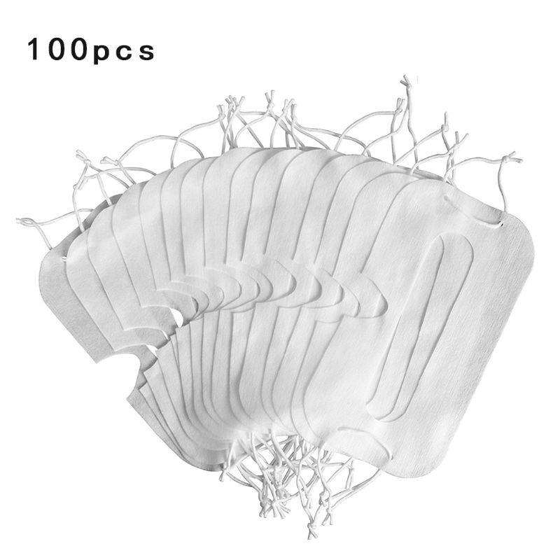 100Stck/TASCHE Weiß Vliesstoffe Auge Pads Einweg Sanitär Auge Patch Gesichts Maske für HTC Vive playStation 3D Virtuelle