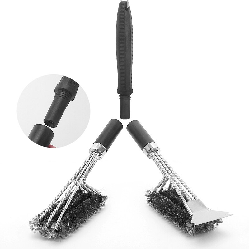 Edelstahl Borsten Nicht-Stock Reinigung Pinsel Grill Zubehör Grill Grill BBQ Pinsel Sauber Werkzeug Grill Zubehör