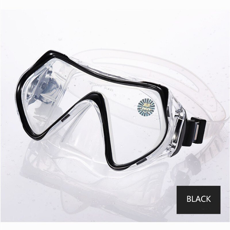 Neue Professionelle unter wasser Tauchen Maske Schnorchel Anti-Nebel Tauchen Brille Gläser einstellen Silikon Schwimmen Angeln Schwimmbad Ausrügestochen