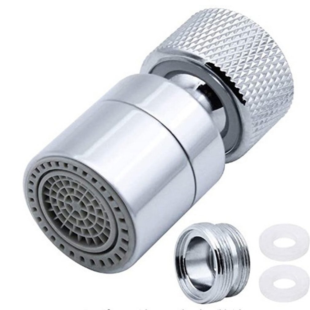 360 gegree schwenken Wasserhahn Wasser Sparende Wasserhahn Durcheinander Einstellbar 2 Modi Küche Schlecht Wasserhahn Bubbler Filter mit Düse Adapter
