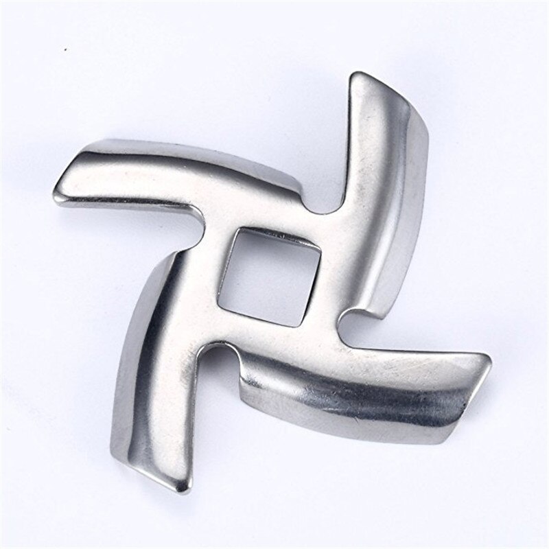 VOGVIGO 8mm Edelstahl Fleischwolf Klingen mit Platz See Ersatzteile Ersatz dauerhaft Fleischwolf Schneiden für Fleischwolf