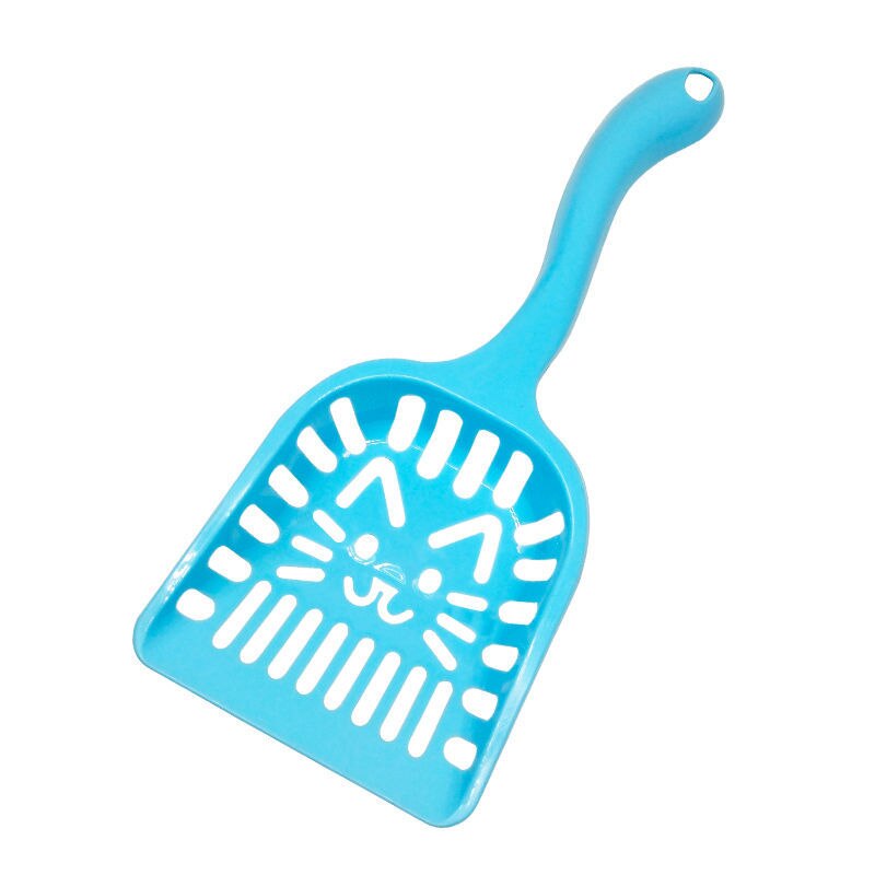 Kunststoff Katzenstreu Schaufel einstellen Haustier Pflege Sand Abfall Schaufel Schaufel Hohl Reinigung Werkzeug Produkte