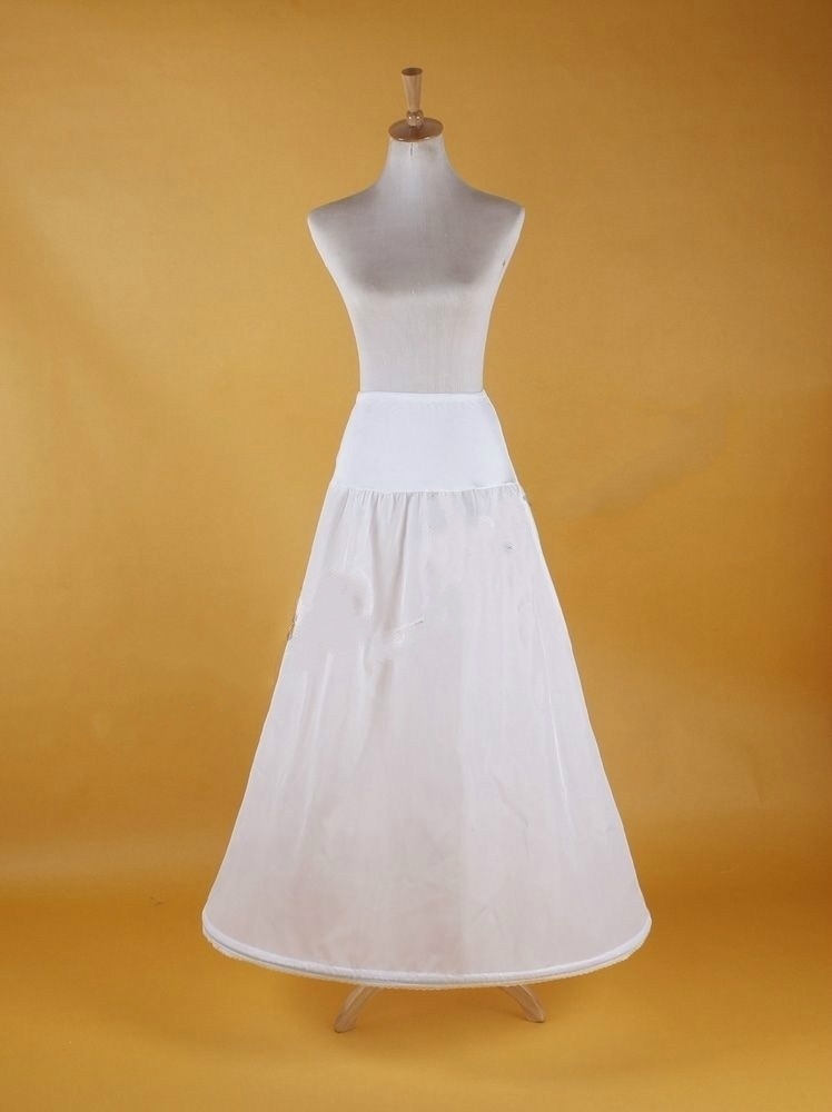 Braut Abendkleid HOCHZEIT Cocktail Petticoat UNTERROCK KRINOLINE Unterhose eine Linie