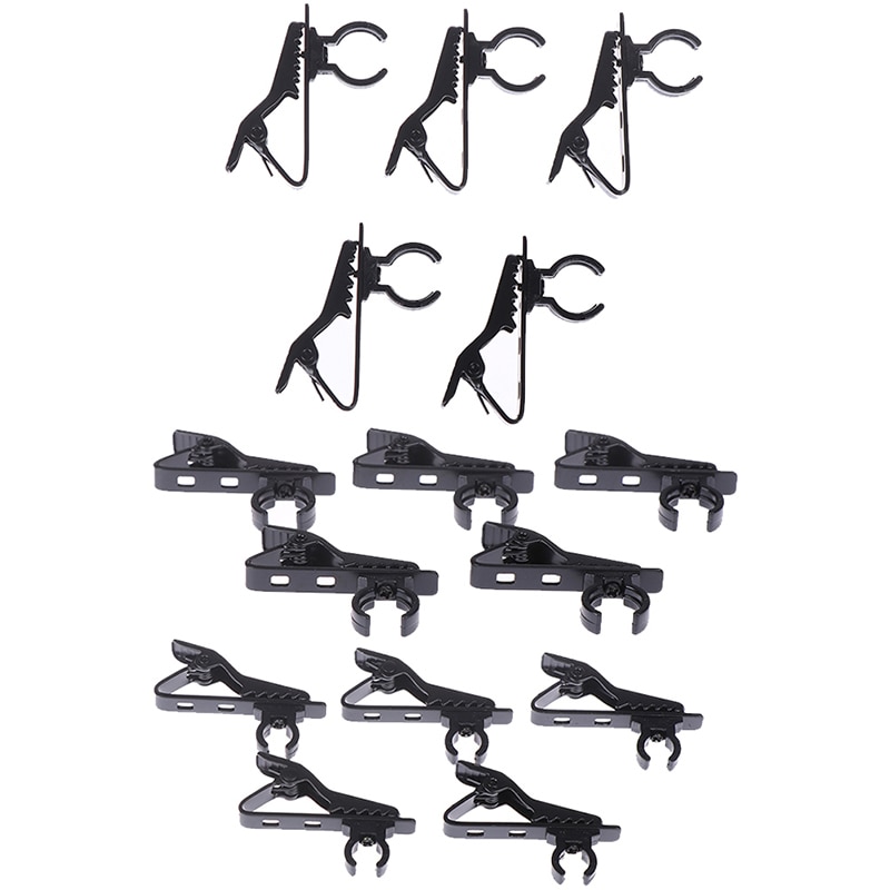 5 stücke Mikrofon eisen Clip krawatte Clip mic revers kragen Clip mikrofon zubehör