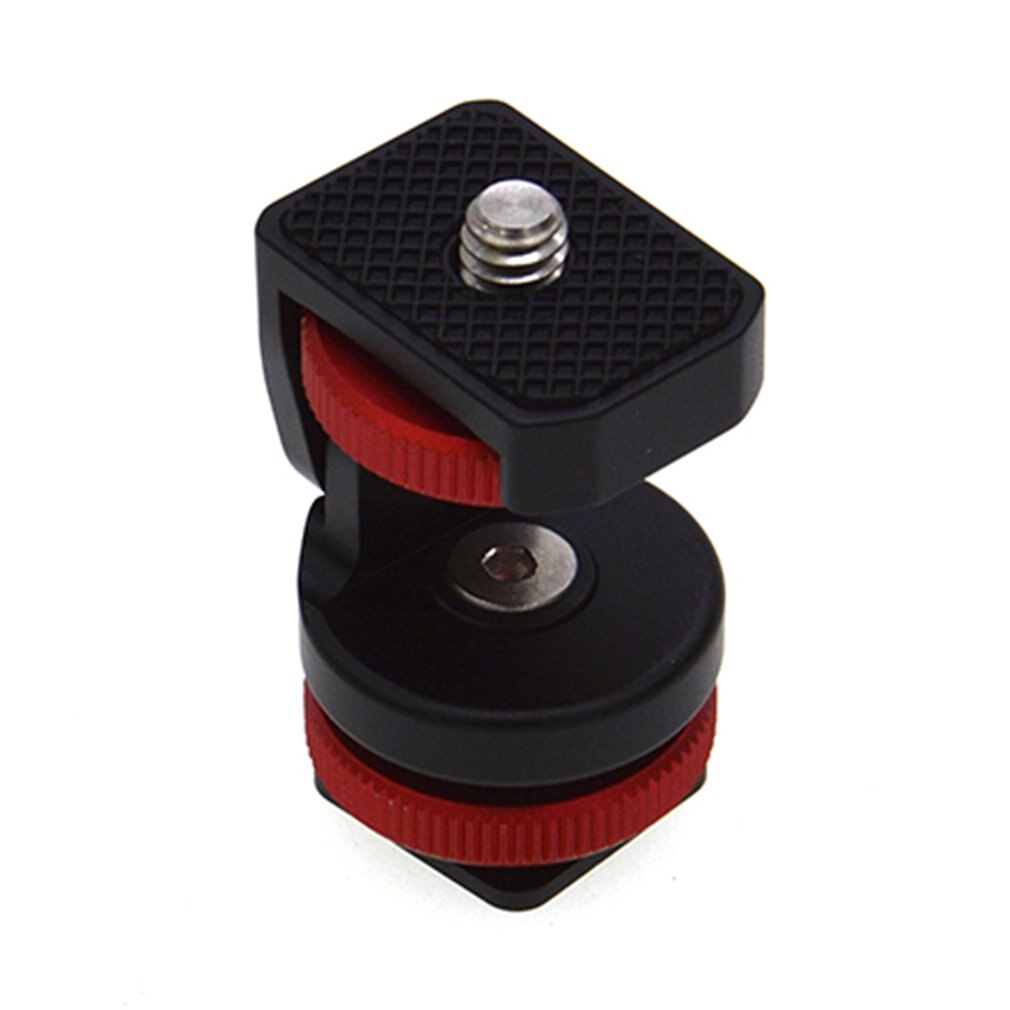 Mini Schnecke Gimbal Aluminium Legierung Einstellbare Halterung Auf-Kamera Monitor Halterung Stehen Video Kamera Monitor Füllen Licht 1Stck