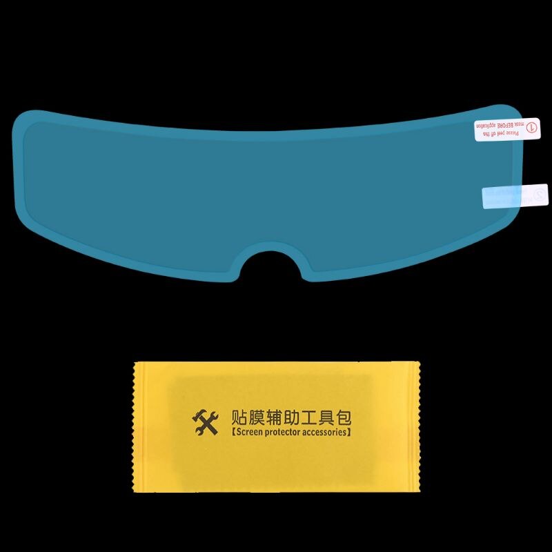 Universal- Motorrad Helm Klar Regendicht Film Anti Regen Patch Bildschirm für K3 K4 AX8 LS2 HJC MT Helme