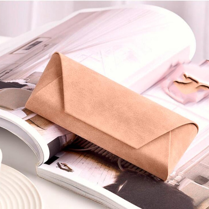 Neue PU Leder Abdeckung Sonnenbrille fallen für Frauen Männer Gläser Tragbare Weichen Gläser Tasche Tasche Zubehör Gläser Kasten