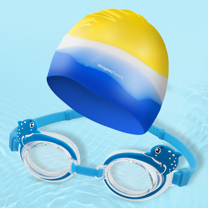 Schwimmen Brille Anzug freundlicher Schwimmen Kappe einstellen Silikon-ohrstöpsel Wasserdichte Schwimmen bat Hütte Kappe Nasen Schiene Anzug Schwimmbad Zubehör