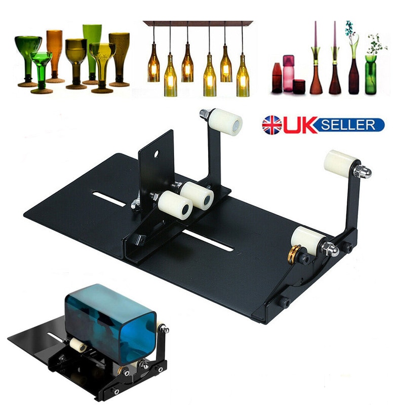 Glas Wein Flasche Cutter Schneiden Maschine Bahre Glas Partei DIY Dekoration Werkzeuge Edelstahl Legierung Glas Cutter Werkzeuge