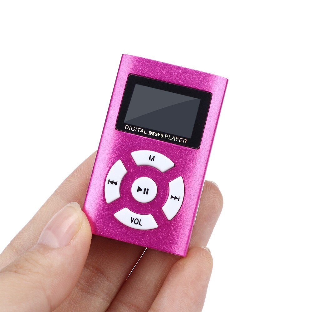 Lauf Mp3 USB Mini MP3 Spieler LCD Bildschirm Unterstützung 32GB Mikro SD TF Karte verrotten Für Frauen Nette Mp3 AUF Lagerbier