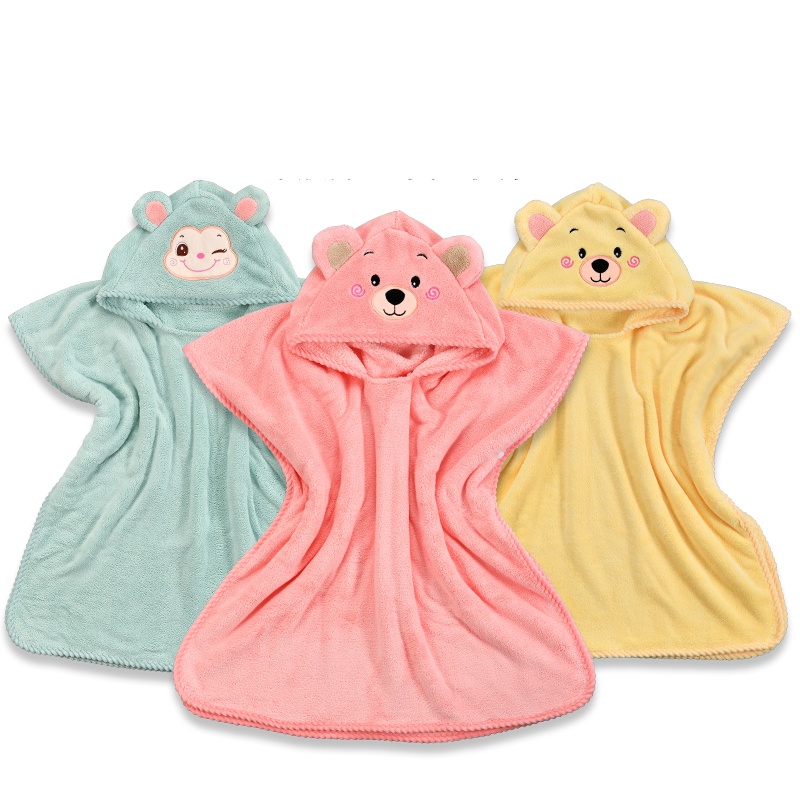 SchöNe Vlies Baby Schlecht Handtuch Nette Ebene bilden Art Mit Kapuze Baby Handtuch Bademantel Mantel Baby Decke Neugeborenen Halten zu werden