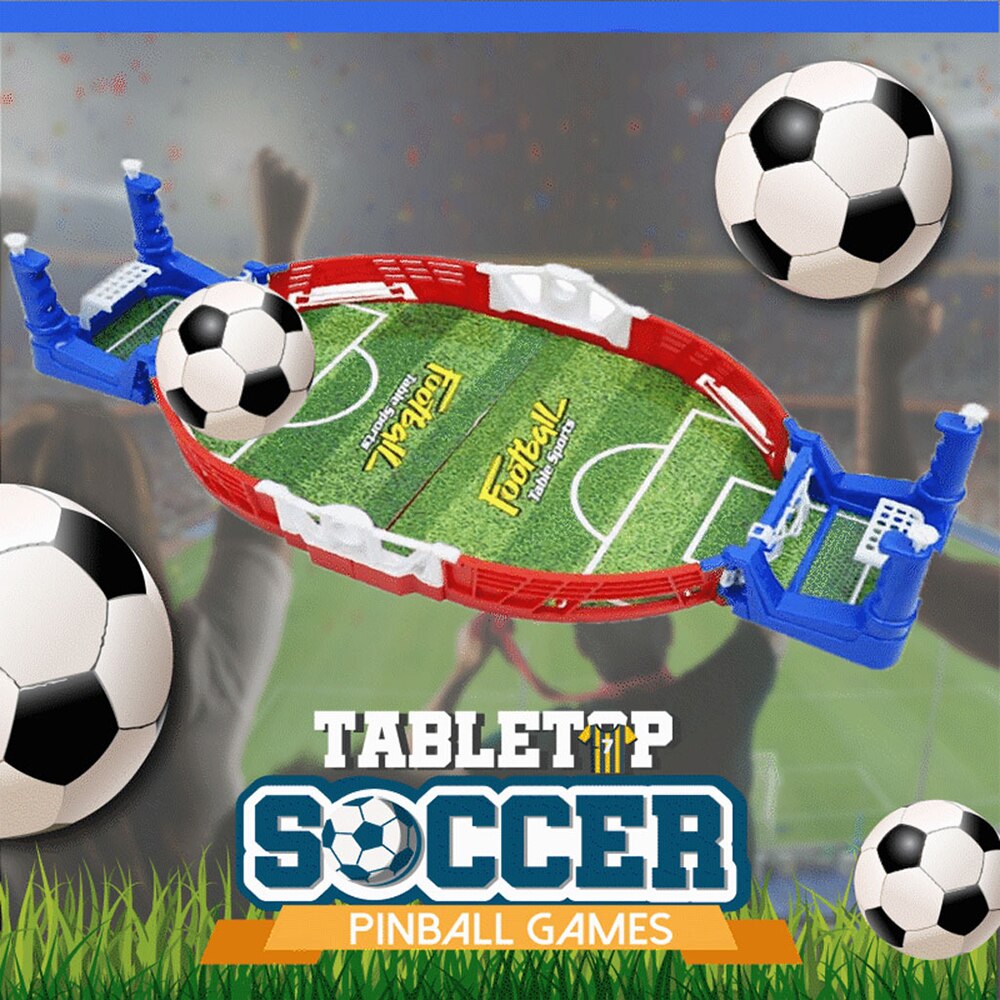 Tabletop FußBall Flipper Spiele Mini Schreibtisch FußBall Spiel Eltern-Art-Interaktive Spiel Bord Spiele für oder geburtstag