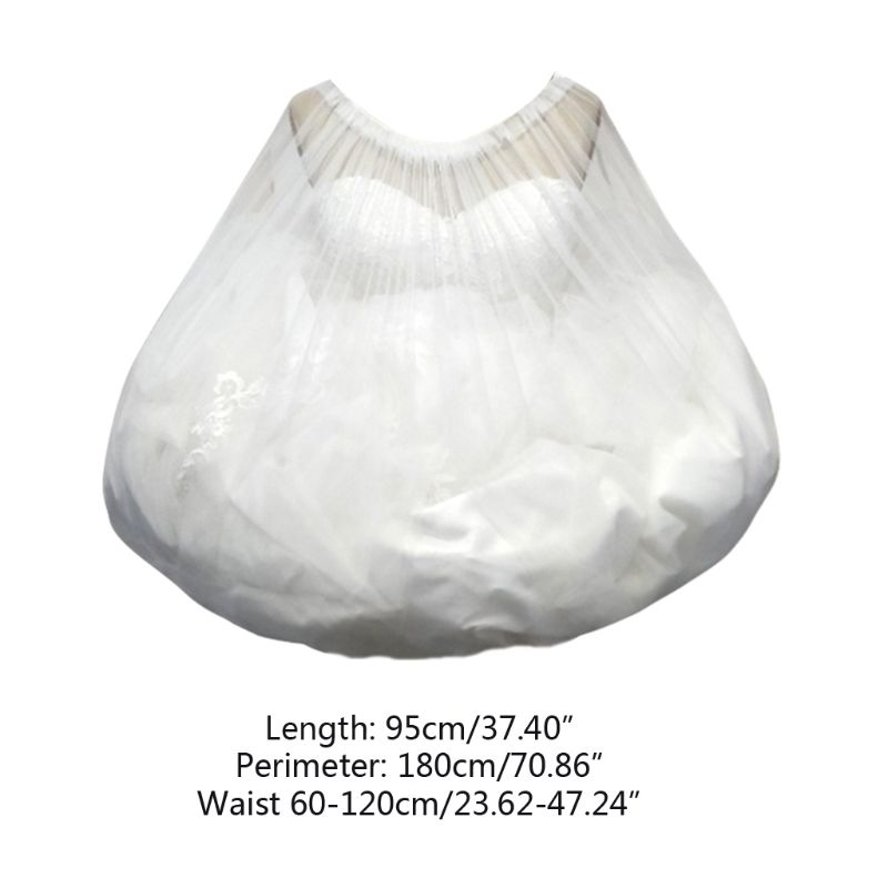 Frauen Petticoat Kleid Sparen Braut Von der Toilette Brautkleid Hochzeit Zubehör