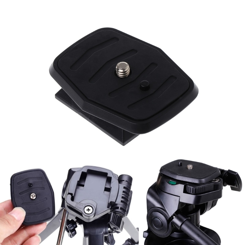 schnell Freisetzung Platte Universal- QB-4W Stativ Schraube Adapter Für YUNTENG Velbon Sony hyq