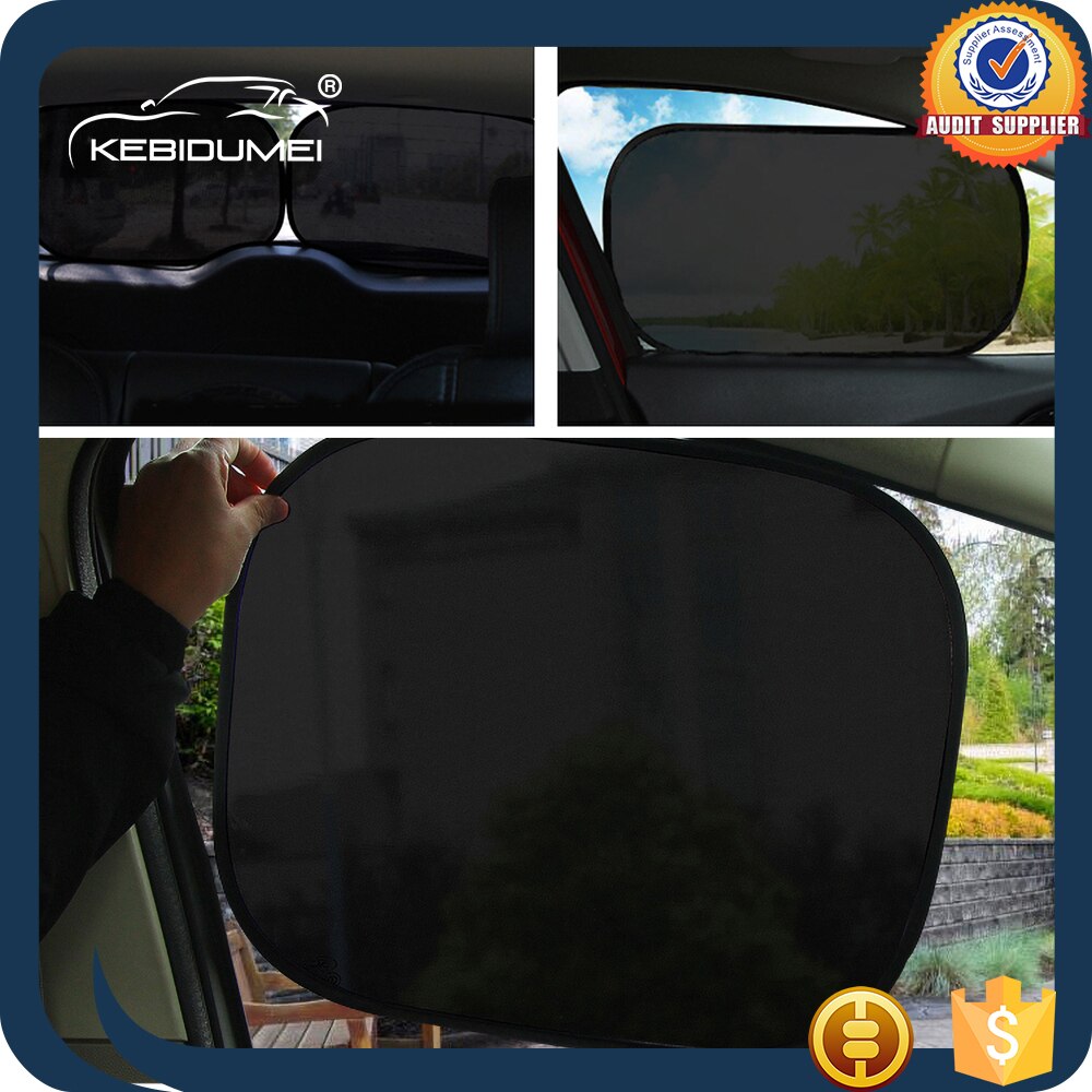 Auto Seite Hinten Fenster Auto Abdeckung Sonnenschirm Sonnenblende Windschutzscheibe UV Schutz 3D Photokatalysator Gittergewebe Tuch Sonnenblende Auto-Styling