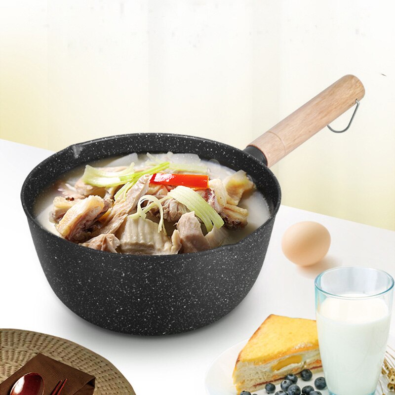 Kochen Töpfe und Pfannen einstellen Brei Suppe Ramen Milch Topf Nicht Stock Topf Koreanische Frühstück Kochgeschirr einstellen Japanischen Küche Utensilien
