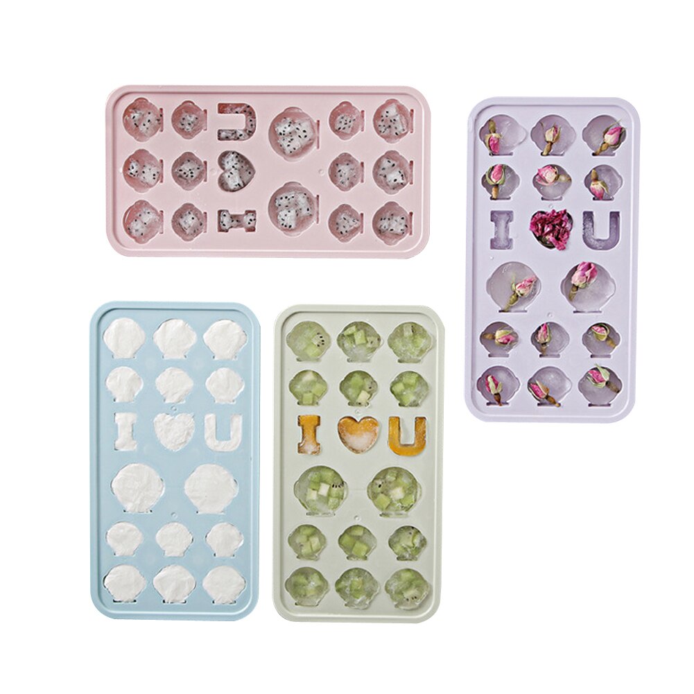 Würfel Gitter Lebensmittel Klasse Hersteller DIY Eis Block Tablett Kasten Gitter Eis Schimmel Lagerung Container mit Deckel