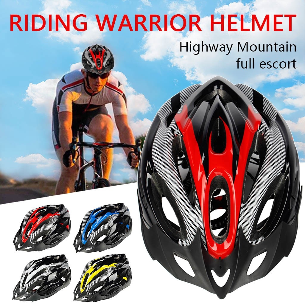 Fahrrad Radfahren Helm Ultraleichte unisex Fahrrad Helm MTB Straße Radfahren Berg Fahrrad draussen Sport Sicherheit Helm # g4