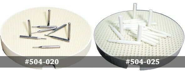 5-20Stck Keramik rostfrei Stahl Stifte Bienenwabe Keramik Löten Blöcke