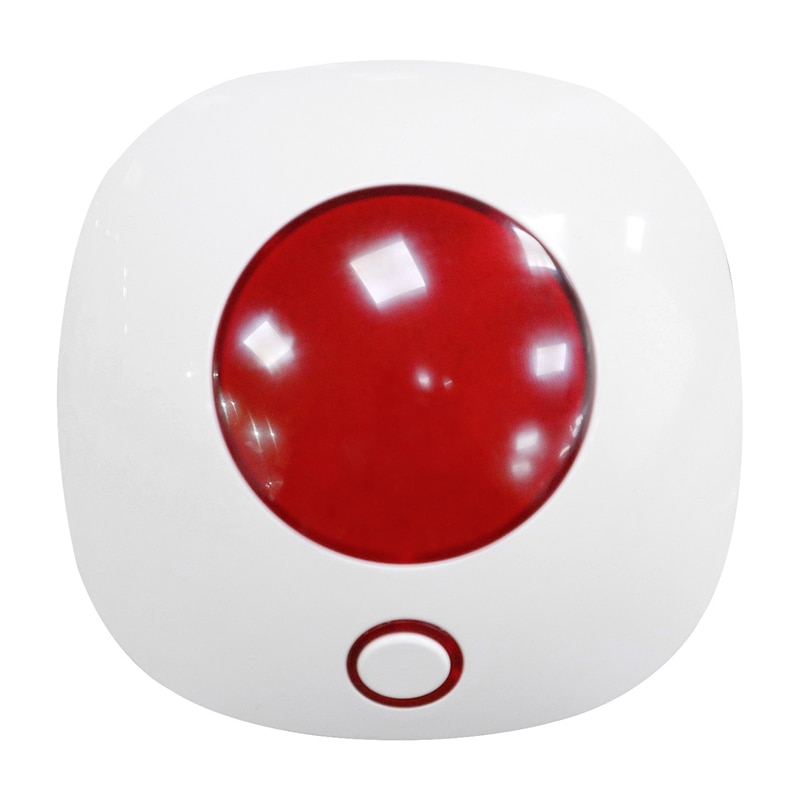 WiFi Sicherheit Alarm Sirenen Klang & hell Alarm Gastgeber 110DB Standalone Heimat Sicherheit Alarm Systeme Gastgeber (Eu-stecker)