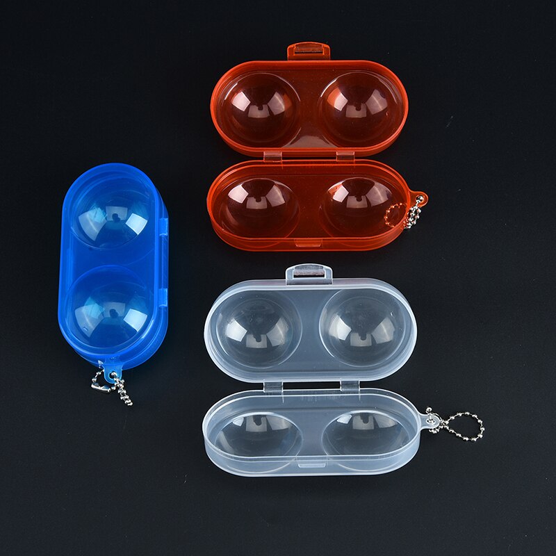 1Stck Tischtennis Ball Container Kasten fallen Kunststoff Klingeln Pong Ball Lagerung Kasten Tischtennis Zubehör 3 Farben 10x5x4cm