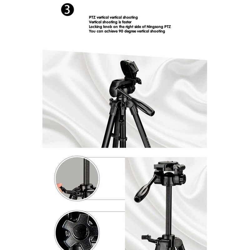 DIGIPOD TR462 Stativ 1,57 M Tragbare 1/4 PTZ Stativ für Kameras, Angeln Lichter, Fotografie Lichter, Projektoren