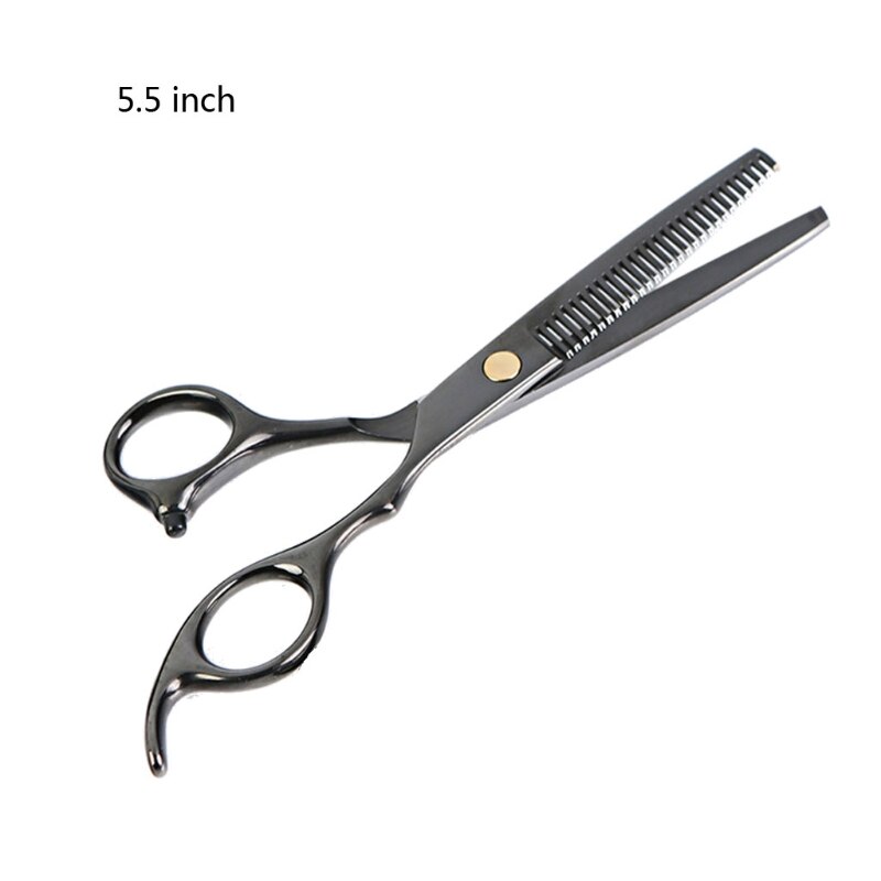 5.5/6 zoll Friseur Schere Haar Ausdünnung Schere einstellen Haar Schneiden Schere Barbier Schere G6DA