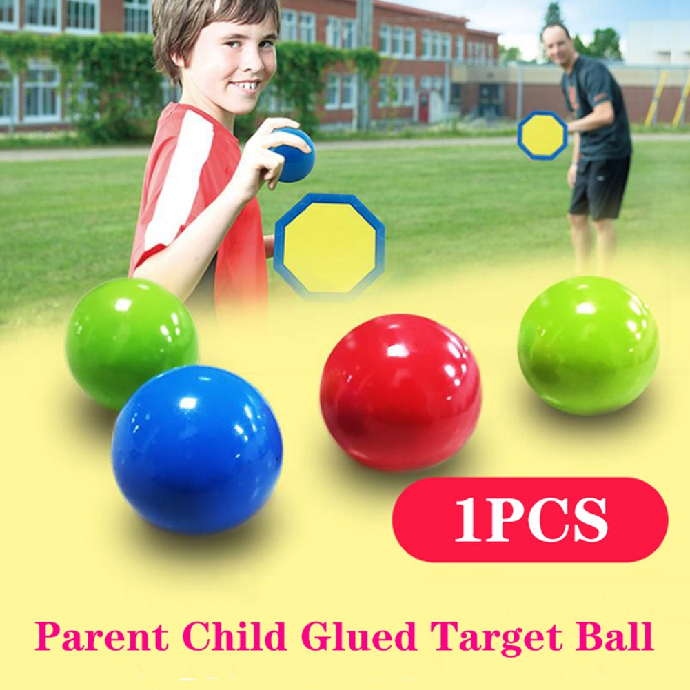 4pc Lustige klebrig Zauberstab Ball Dekompression Spielzeug Leucht Werfen Klebrige Ziel Ball 6cm quetschen Ball Langsam steigend betonen Linderung Spielzeug