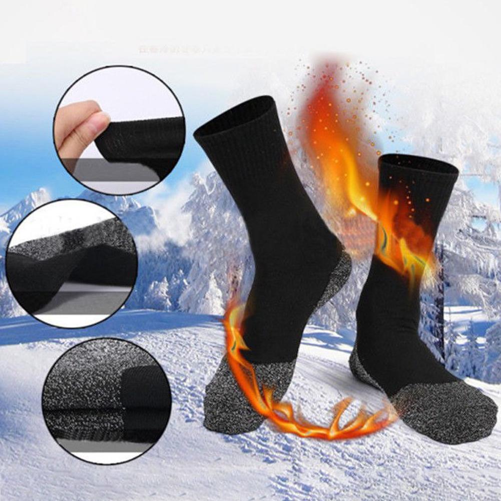 1 paar Wandern Ski Socken draussen Winter unisex Thermische Arbeit Stiefel warm Wärme Schutz Wandern Ski Sport Socken Frauen Männer Sport Socken