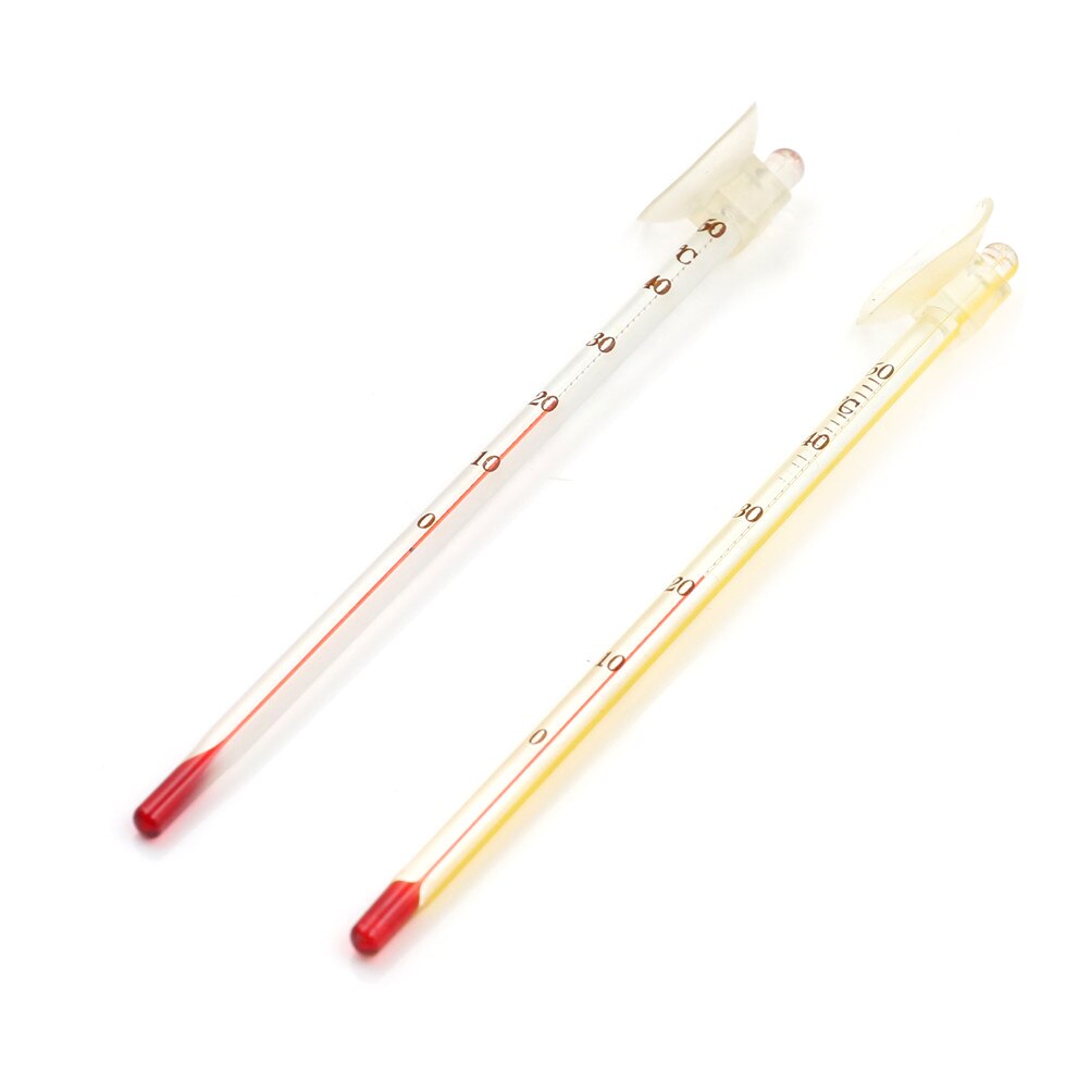 14CM Hydrometer Aquarium Glas Aquarium Thermometer Aquarium Tauch Glas Thermometer Mit Saug