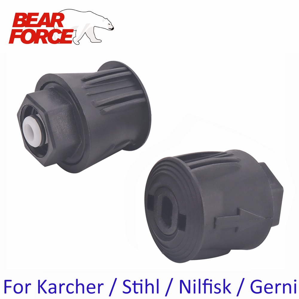 Druck Unterlegscheibe Schlauch Stecker Konverter Energie Unterlegscheibe Auslauf Adapter M22 für Karcher K Nilfisk Stihl Hochdruck Waschmaschine Schlauch