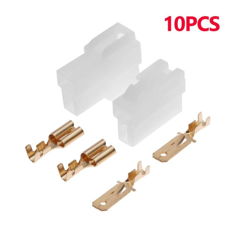 1/5/10 setzt T-Typ 2 Stift DC Energie Stecker Stecker Fahrzeug Sprech Radio Männlich-weibliche Energie Stecker für VHF/UHF Yaesu Radio Kabel