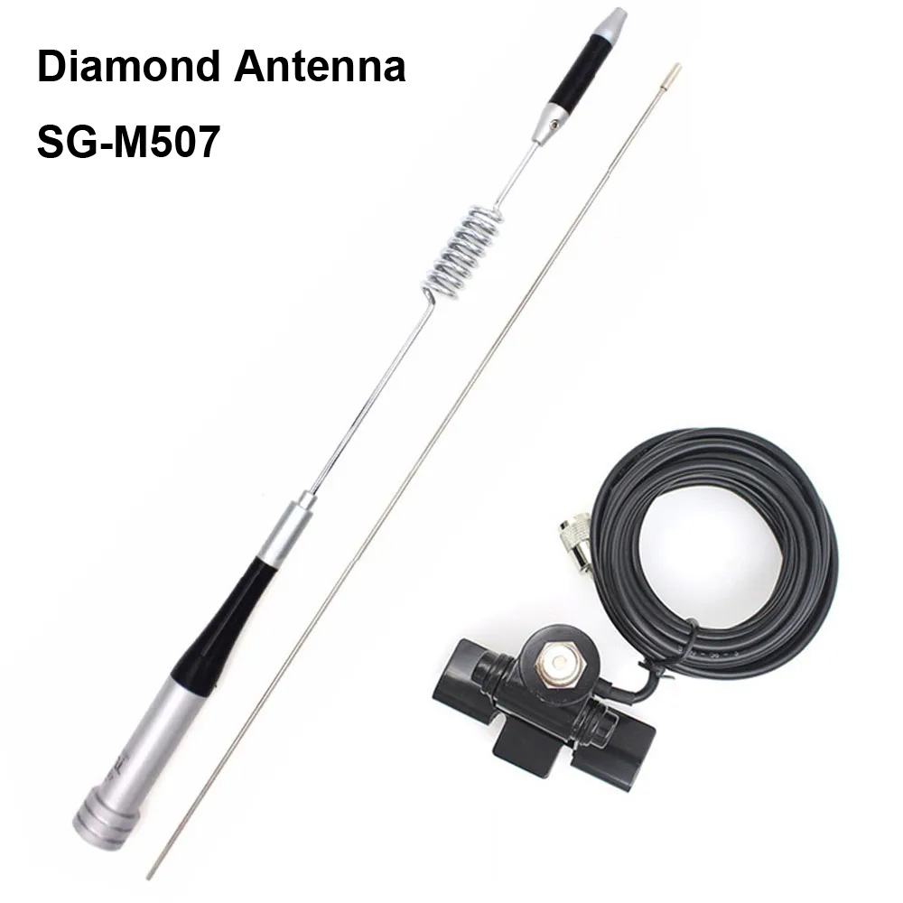 Diamant Antenne SG-M507 Dual Band 144/430MHz Handy, Mobiltelefon Antenne passen für kt-980Plus th-8600 VV-898S BJ-318 Walkie Talkie