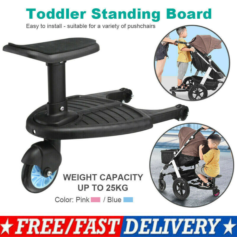 neue Kinderwagen Schritt Bord Kleinkind Buggy Rad Bord Skateboard für Kinderwagen Jogger